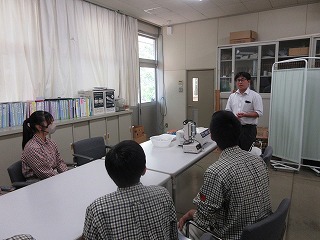 説明の様子